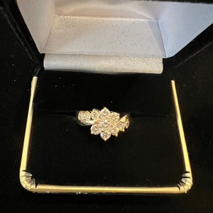 14 Kt. yellow gold, Diamond Ring