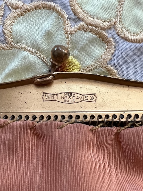 Whiting and Davis Mesh Bag, Circa 1950 - image 3