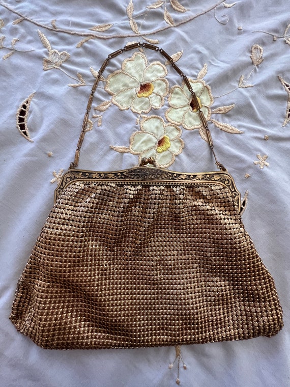 Whiting and Davis Mesh Bag, Circa 1950 - image 4