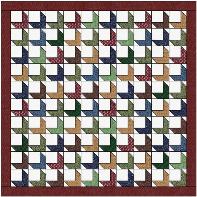 Handmade Quilt Marching Forward Quilt Made to Order Quilt Etsy