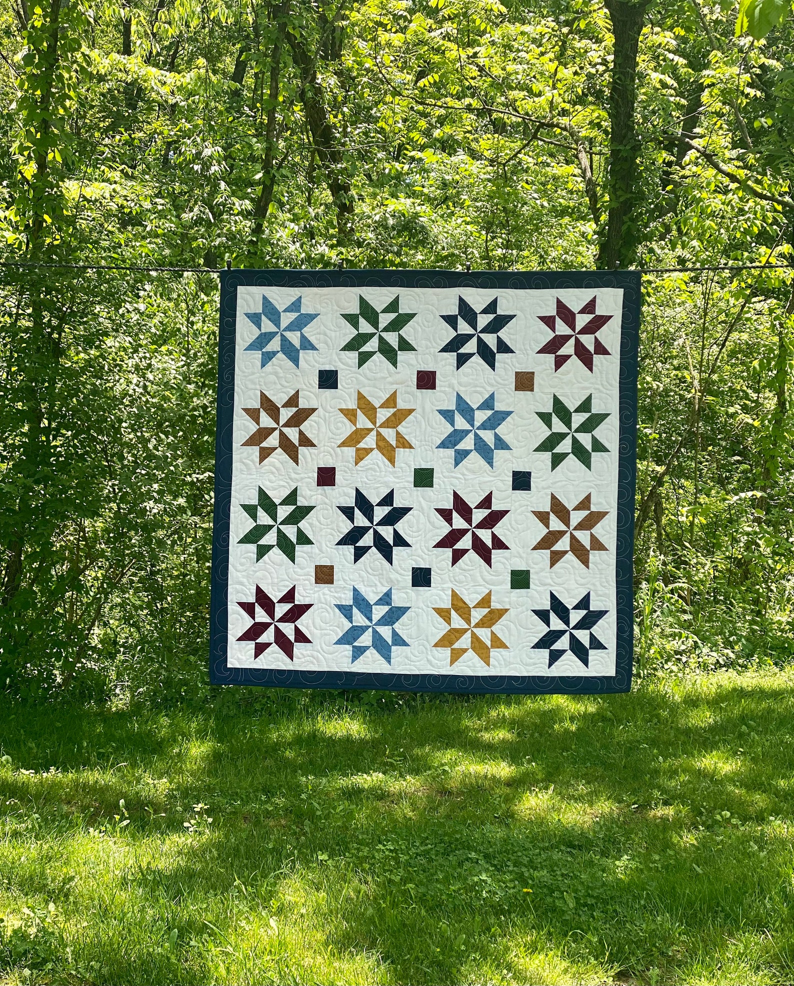 Handmade Quilt Sarahs Choice Quilt Star Homemade Quilt Made - Etsy