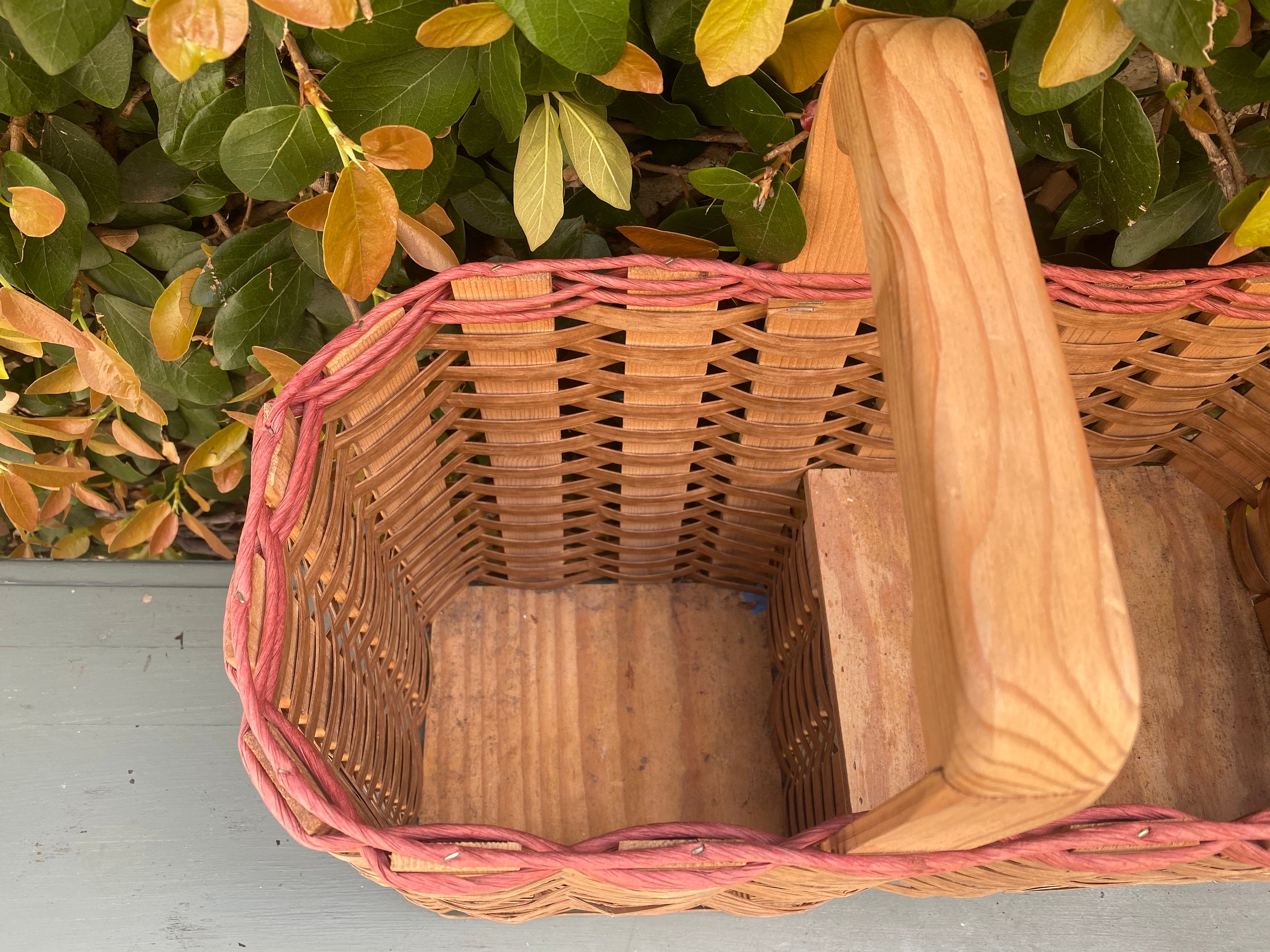 Vintage Staircase Basket Stair Basket Vintage Stair Basket Basket for