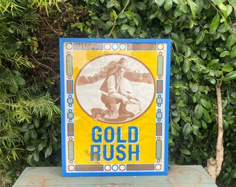 California Art — Vintage California Art — Vintage California — Vintage California Poster — West Coast Art — Gold Rush Art — Vintage Art