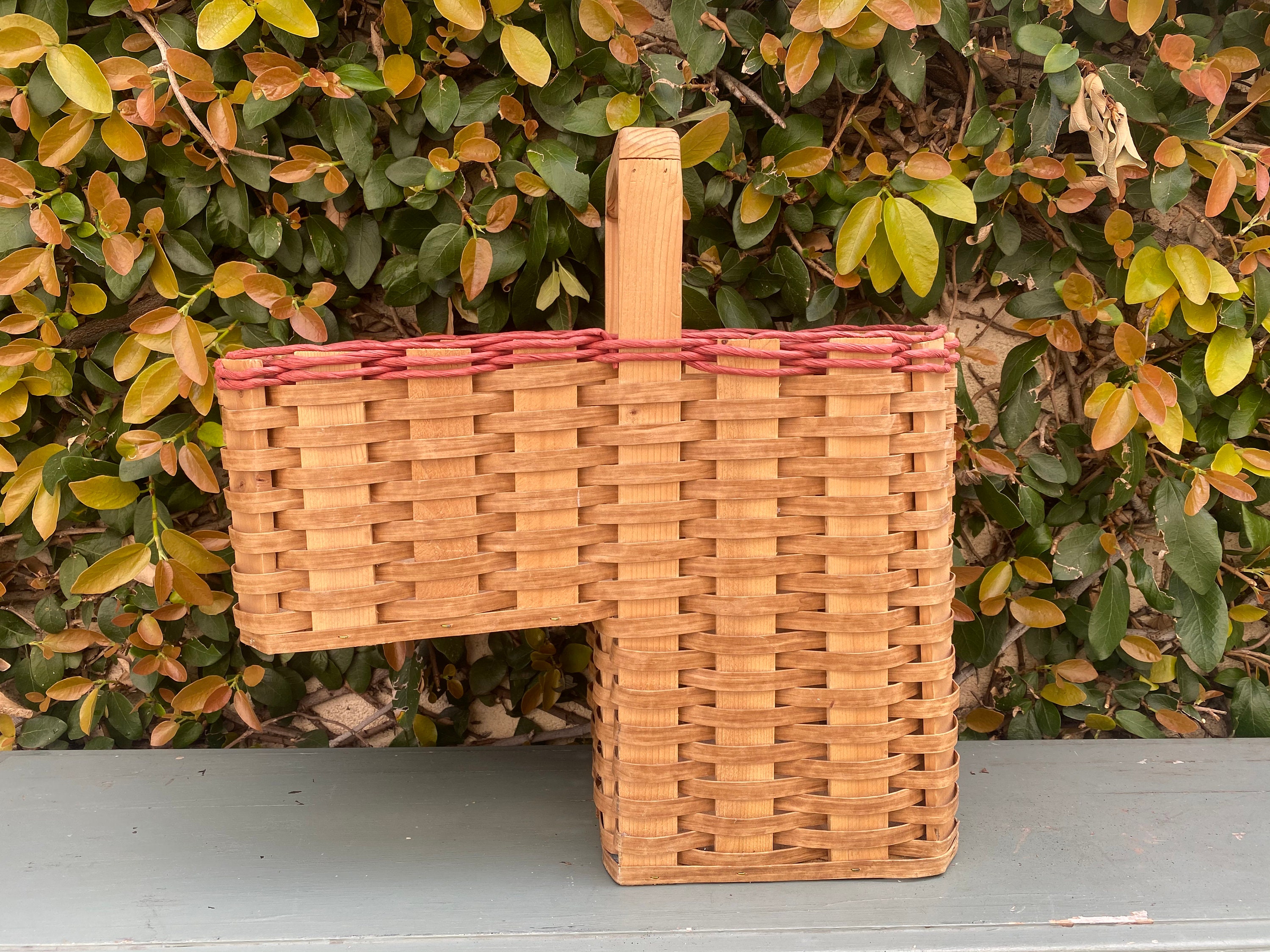 Vintage Staircase Basket Stair Basket Vintage Stair Basket Basket for