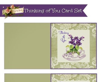 Thinking of You Card Set