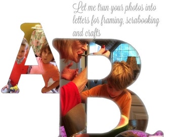 Photo Letters and Shapes