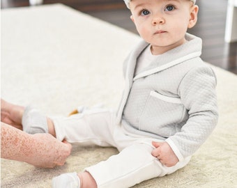 SALE | Baby Boys Suit 'Grayson' | Boys Blessing Suit | Baby Outfit | Baby Boy Christening & Baptism Suit | Baby Boy Outfit | FINAL SALE