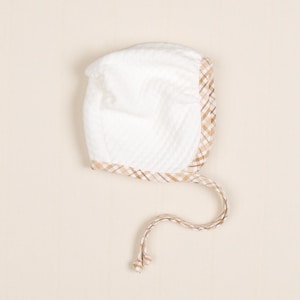 Sale | Dylan Boys Newborn Bonnet  | Baby Boy Bonnets | FINAL SALE
