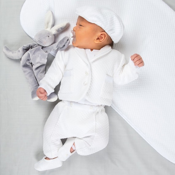 newborn baptism outfit boy