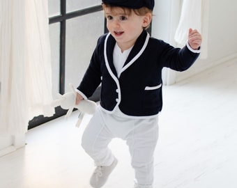 SALE- Baby Boys Suit 'Elliott' | Boys Blessing Suit | Newborn Suit | Baby Boy Christening & Baptism Suit | Baby Boy Outfit | FINAL SALE