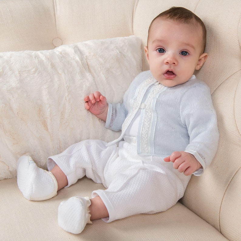 cute inexpensive blessing outfit for baby boy