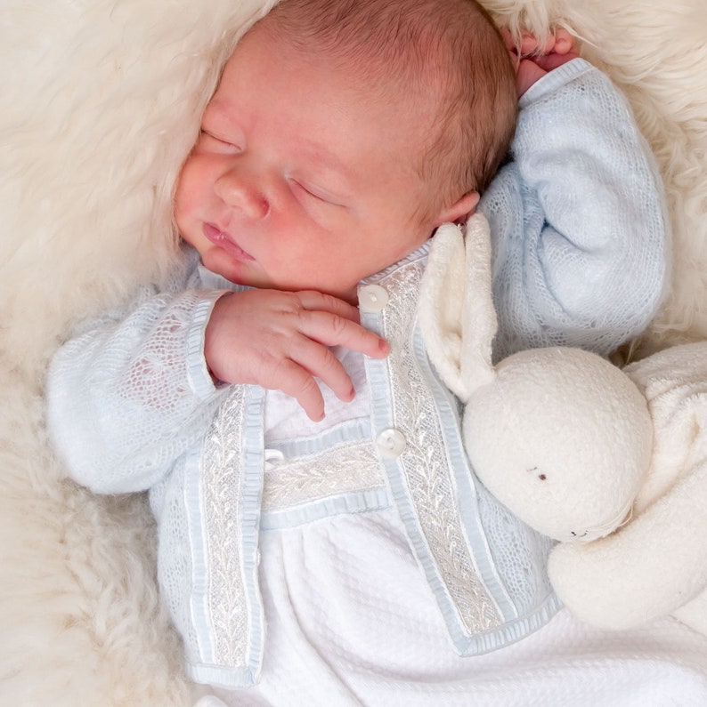 newborn boy sweater outfit