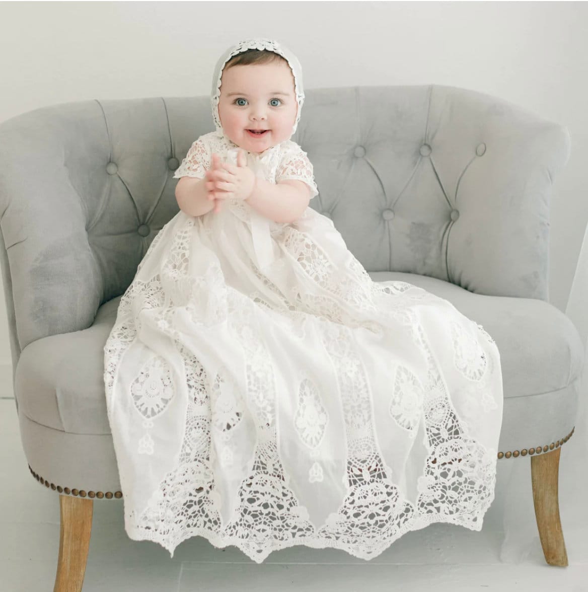 Zara girls christening gown - Christening Dress | Baptism dress for ba |  Caremour