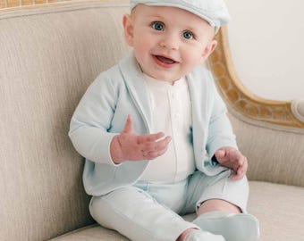 Baby Boy Suit Blue Baby Boy Spring Outfit Baby Boy Easter