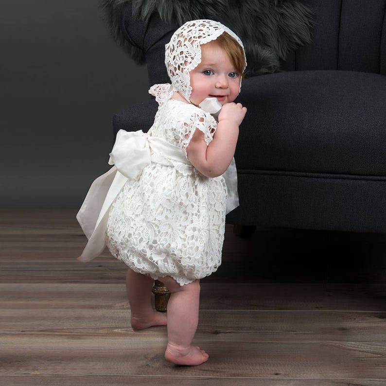 Bébé Filles Ivoire Pour Bébé Chaussures Avec Froncé Détail Fleur
