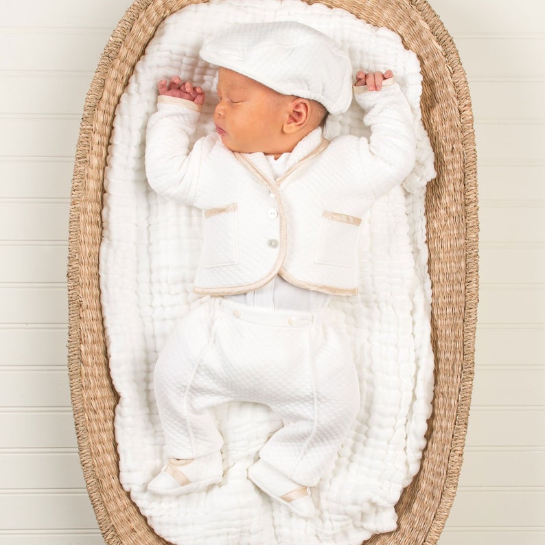 newborn baptism outfit boy