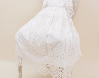 Sample Sale | Lace Christening Gown 'Adeline' | New with Imperfections - Sale