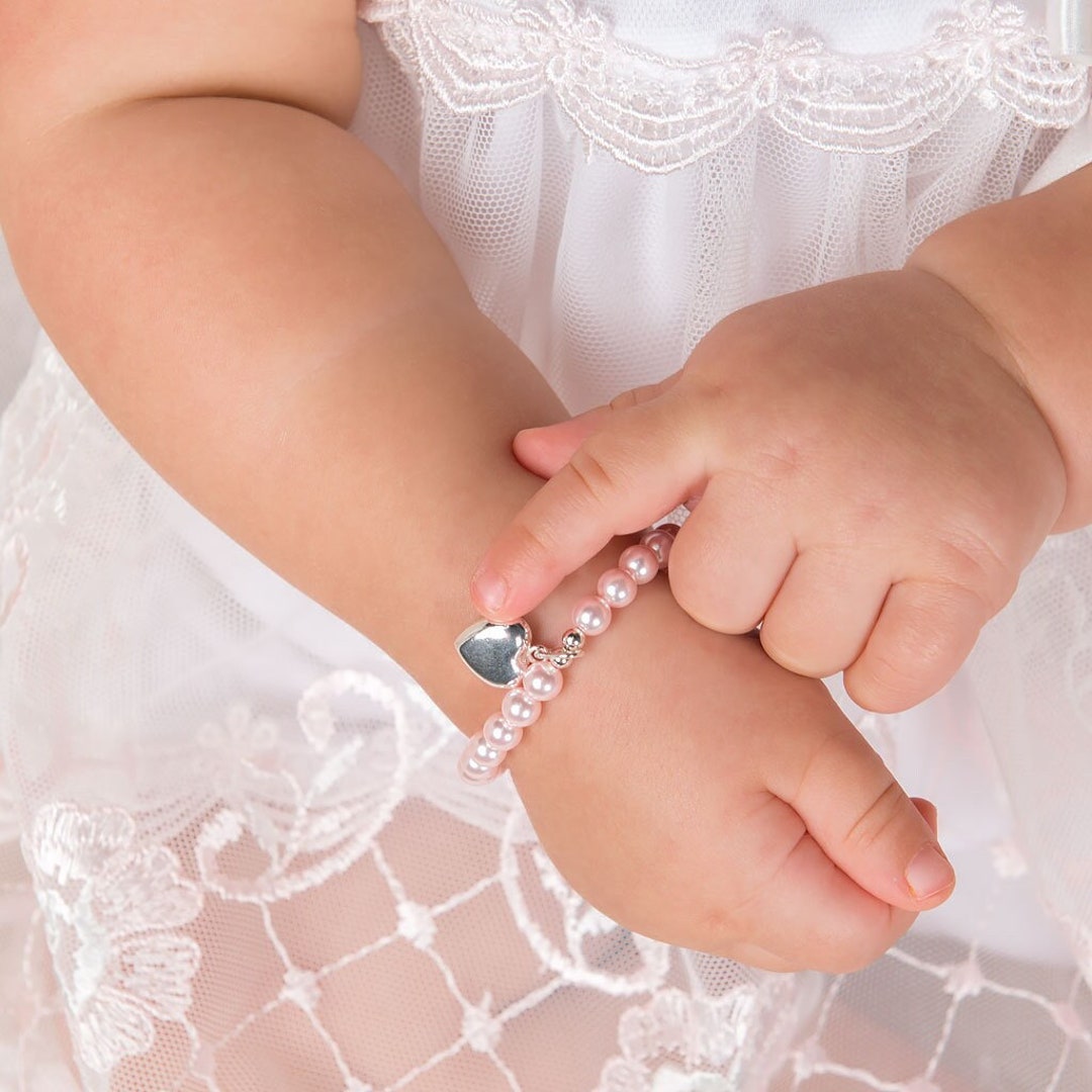 Baby girl hand best sale bracelet