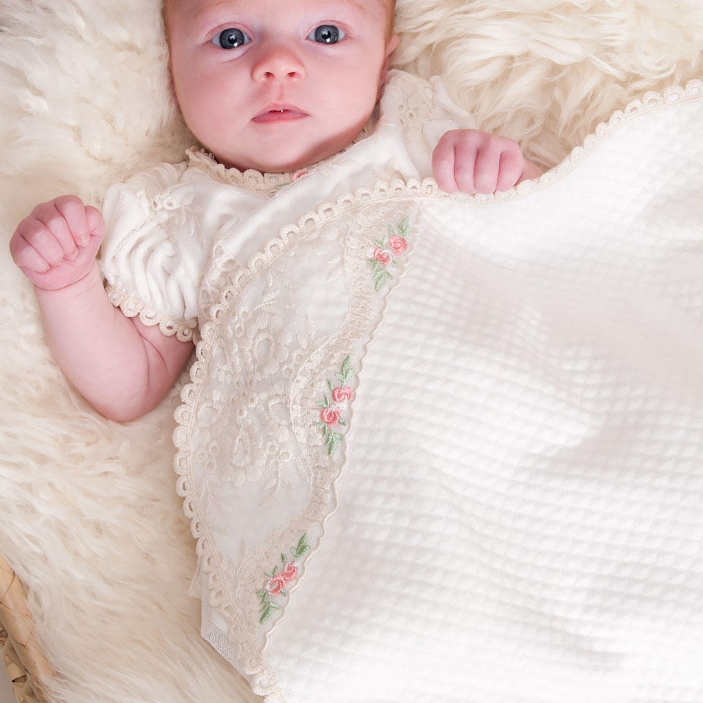 Clementine Girls Baby Blanket Soft Quilted Cotton Baby Etsy