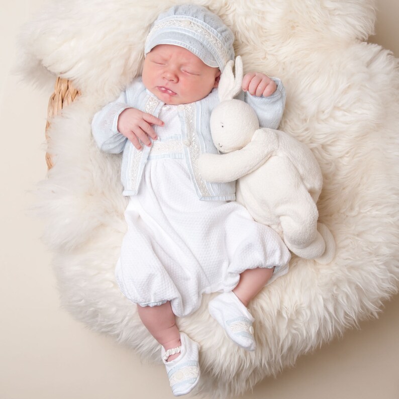 Bringen Nach Hause Baby Boy Outfit Junge Neugeborenen Taufe Etsy