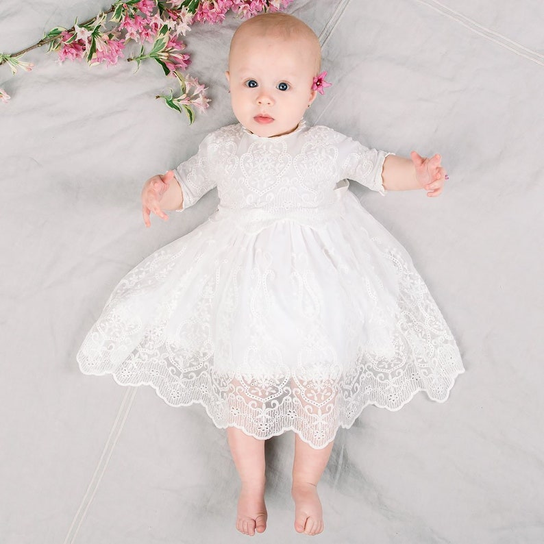 lace blessing dress