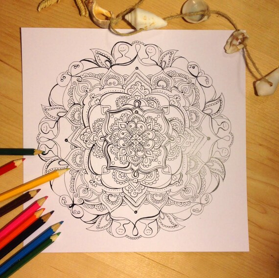 Together Mandala Coloring Page Instant Download Coloring Adult Coloring Pages Colouring Pages Printable Coloring Pages Download Couple