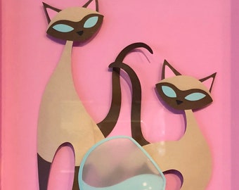 Gatti Siamesi Disney Etsy
