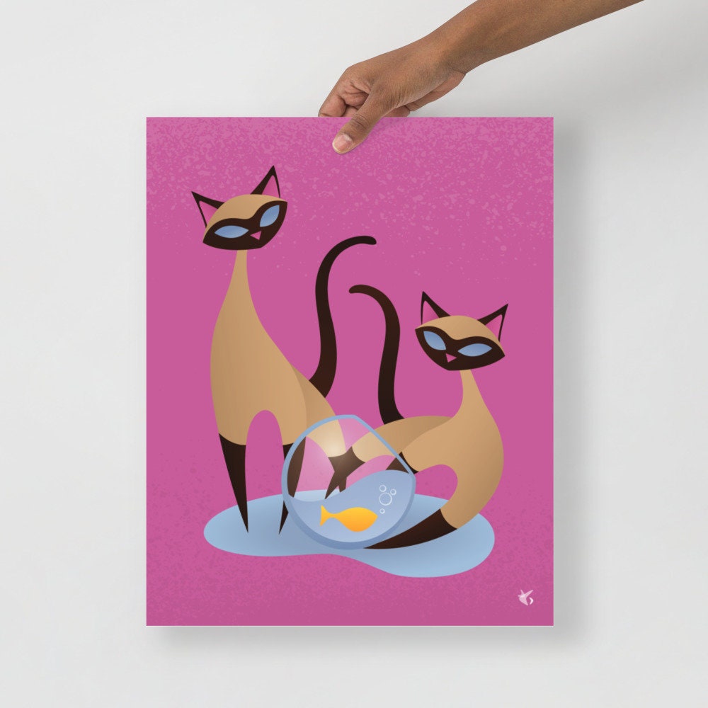 We Are Siamese (if You Please) Poster - Etsy
