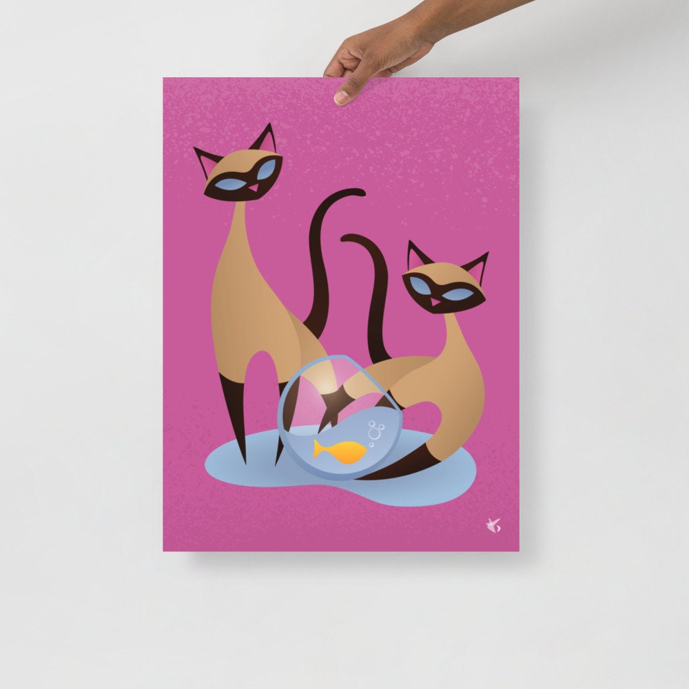 We Are Siamese (if You Please) Poster - Etsy