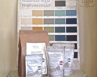 Homestead House Milk Paint - 30 Colours - 4 sizes - Made in Canada