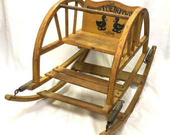 the teetertot baby rocker