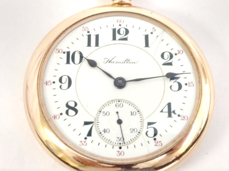 old hamilton pocket watches value