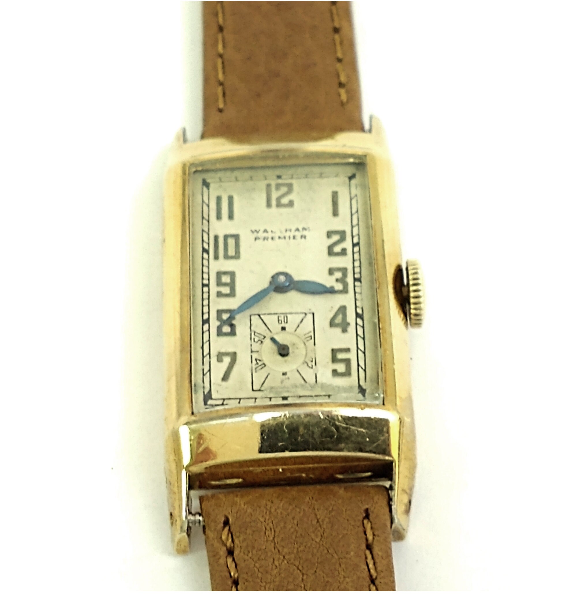 Waltham Premier 21 Jewels Curvex Style Wrist Watch Authentic Etsy