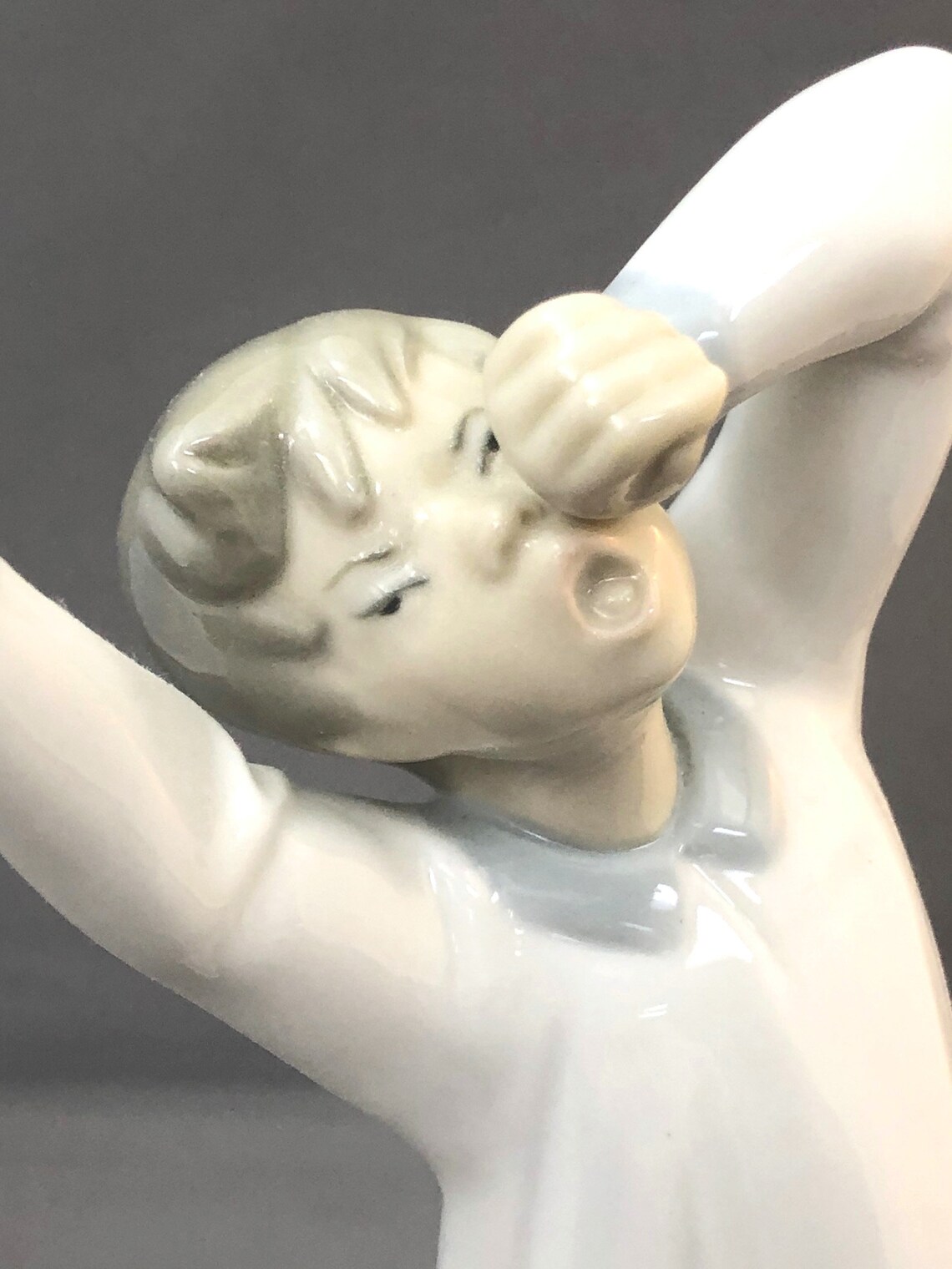 Elegant Lladro Figurine boy Yawning No.4870 in Mint Etsy UK