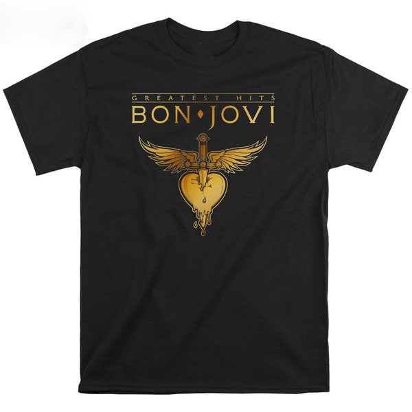 Bon Jovi Rock Band Jovi Bon T-shirt Hoody Kids Child Tote Bag Tshirt Gildan Oversized Men Women Unisex