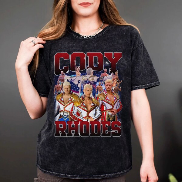 Limited Cody Rhodes Vintage shirt, Vintage 90s Graphic Style shirt, Cody American Professional Wrestler, Gift For Man and Woman