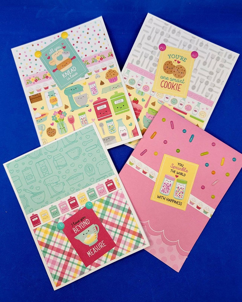 Handcrafted Greeting Card Box With Seven All Occasion Blank Etsy