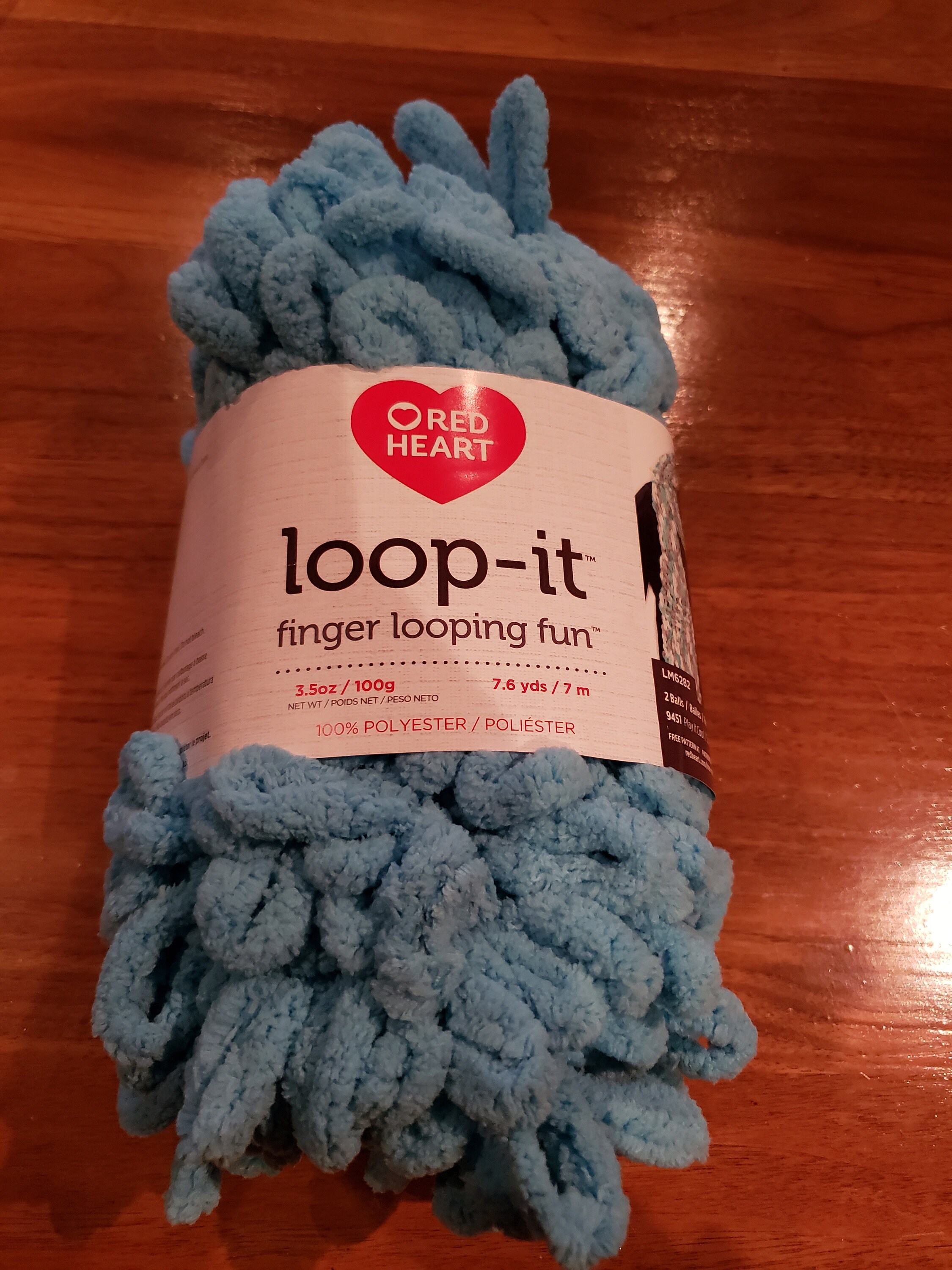 Red Heart LoopIt Yarn I Blue It Etsy