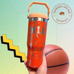 Basketbalbeker, gegraveerde beker, basketbalspeler, basketbalcoach, gepersonaliseerde sportbeker, beker op maat voor kinderen, cadeau voor basketbalteam afbeelding 3