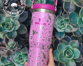 Dance Tumbler, Engraved Tumbler, ballerina cup, tap dance gift, dance teacher gift, recital present, dance travel tumbler, personalized cup