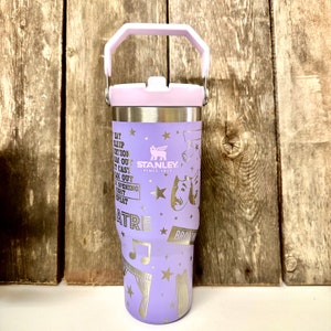 Broadway Tumbler, Engraved Tumbler, postpartum, musical theatre gifts, cast gift, drama director, theatre lover, actor cup, actress, 40 oz