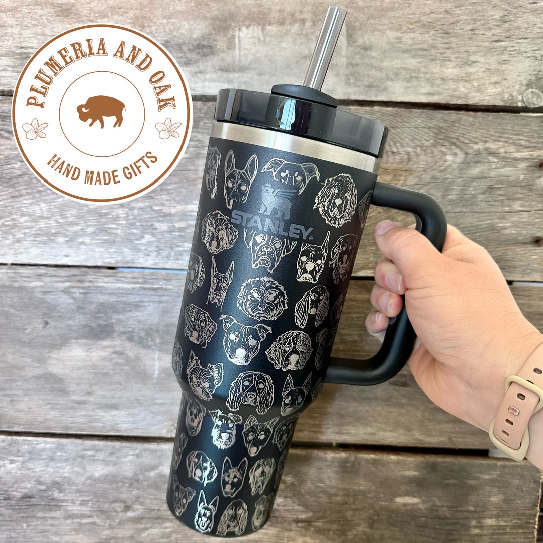 Dog Tumbler, Engraved Tumbler, Dog Lover Cup, Dog Trainer Gift, Dog Mom ...