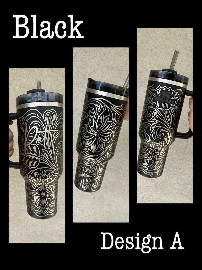Bride Tumbler, Engraved Tumbler, 40oz with handle, western bride, bachelorette party gifts, bridesmaid cup, western wedding, cowgirl bridal image 3