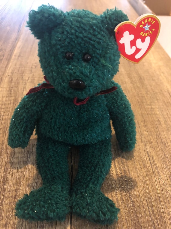 ty beanie baby 2001 holiday teddy