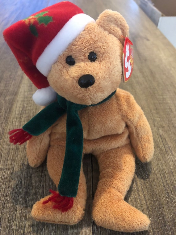 2003 holiday teddy beanie baby