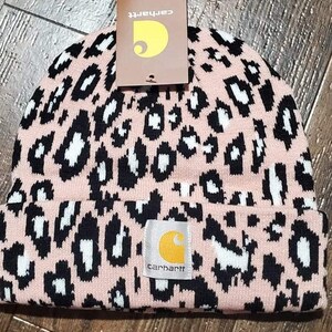 Cheetah Print Carhartt Beanie | Etsy