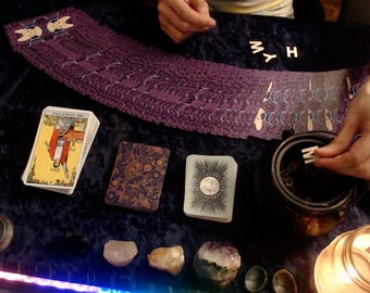 Comprehensive Tarot & Charm Casting Reading | 60 Min Personalized Video Divination | In Depth Spiritual Guidance