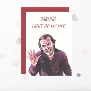 The Shinning | Anniversary Card | Blank | 5&quot; x7&quot;