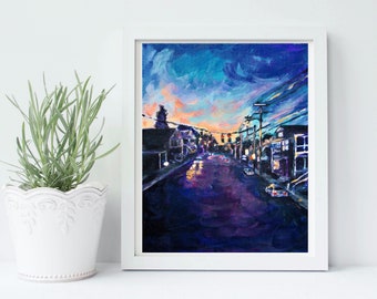 Pawling Avenue | Troy NY | Cityscape Painting | Print | 8" x 10"