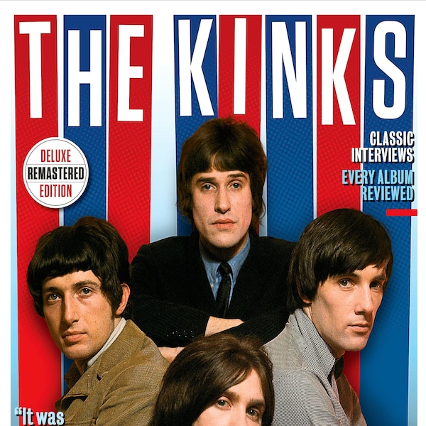 The KINKS - A5 greeting card - Birthday - blank inside - comes with Red envelope - MOD - Sixties - Retro - Cool - Waterloo Sunset